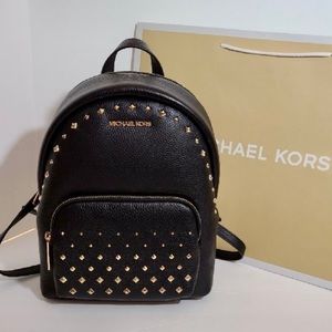 Michael Kors NWOT Erin Studded Medium Backpack